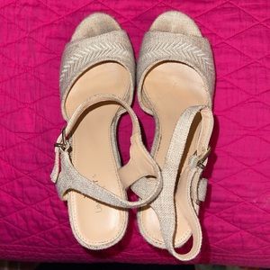 Limelight Platform Wedges, size 9.5!